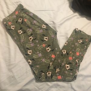 Like new Disney Minnie lularoe onesz leggings
